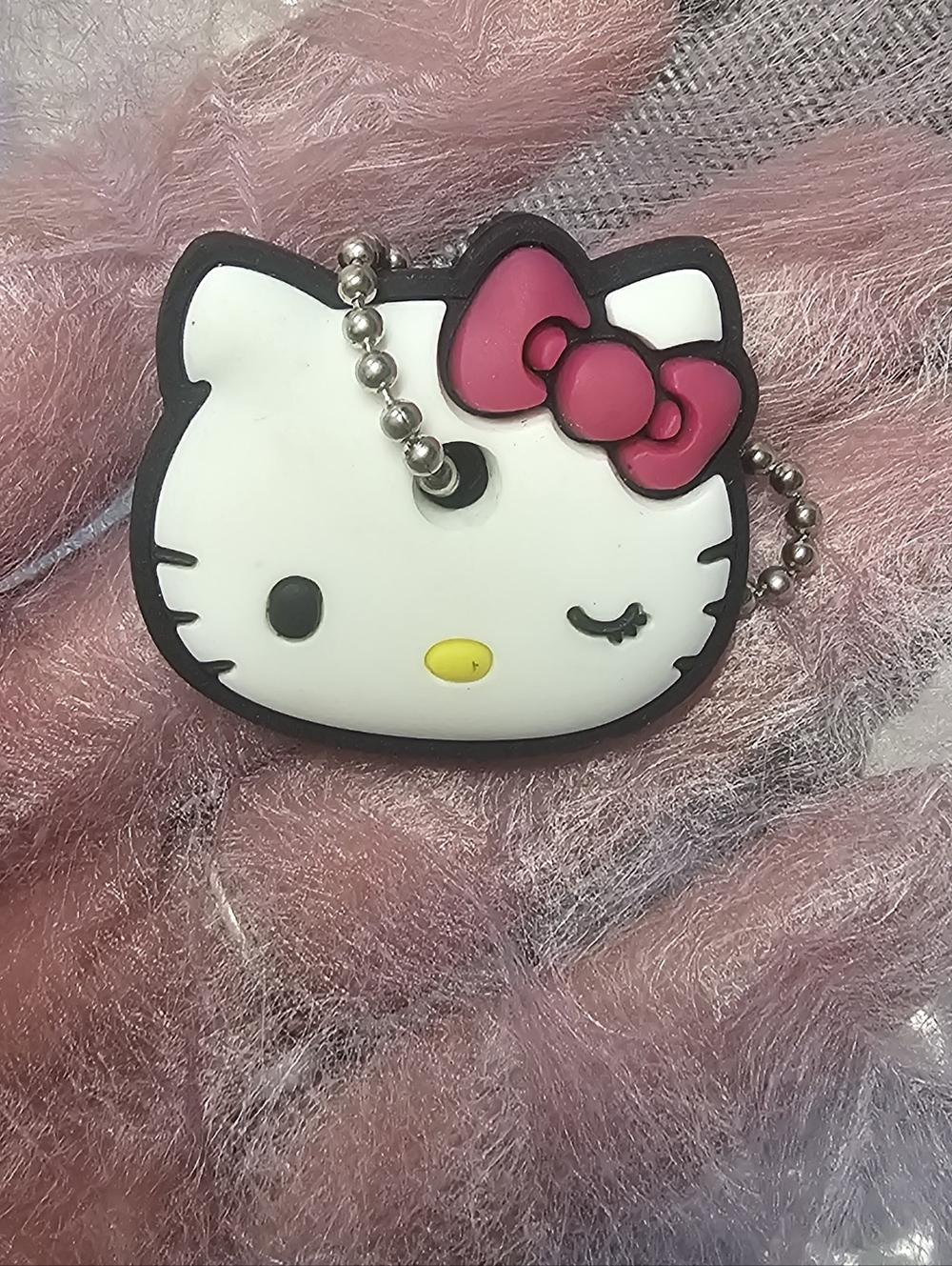 Hello Kitty 2004 Vintage Sanrio 20th Anniversary Keychain Limited Edition